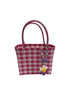 Nibbanah - Recycled Plastic Basket Child Square Assorted Colours