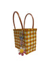 Nibbanah - Recycled Plastic Basket Child Square Assorted Colours