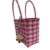 Nibbanah - Recycled Plastic Basket Child Square Assorted Colours