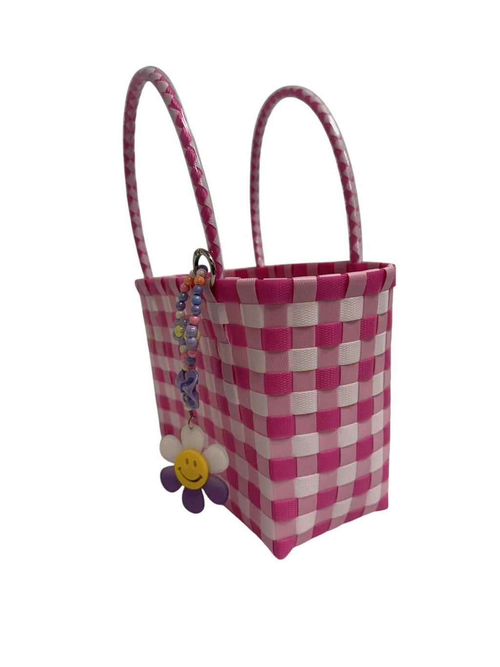 Nibbanah - Recycled Plastic Basket Child Square Assorted Colours