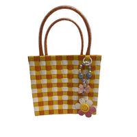 Nibbanah - Recycled Plastic Basket Child Square Assorted Colours