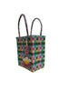 Nibbanah - Recycled Plastic Basket Child Rectangle Assorted Colours