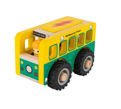 Toyslink - Wooden Melbourne Tram with Driver