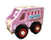 Toyslink - Wooden Ice Cream Truck with Driver (New)