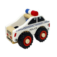 Toyslink - Wooden Police Car with Driver