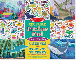 Melissa & Doug - Reusable Sticker Pad Under the Sea