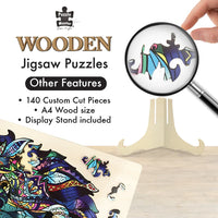 Puzzle Master - Wooden Jigsaw Puzzle Wolf