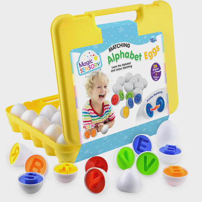 Magic Sensory - Matching Alphabet Eggs