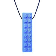 Ark Therapeutic - Brick Stick Textured Chewable Necklace Royal Blue Xxt-tough