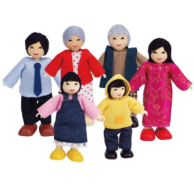 Hape - Doll Family Asian