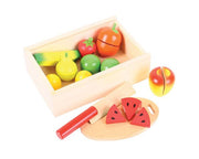 Bigjigs - Cutting Food Crate Fruit