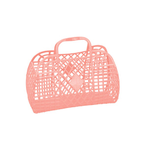 Sun Jellies - Retro Basket Small Peach