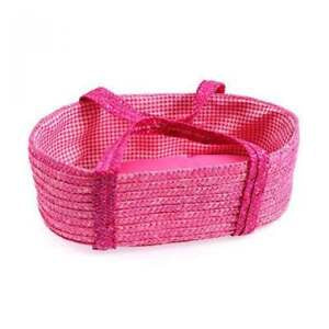 Egmont - Straw Carry Cot Pink