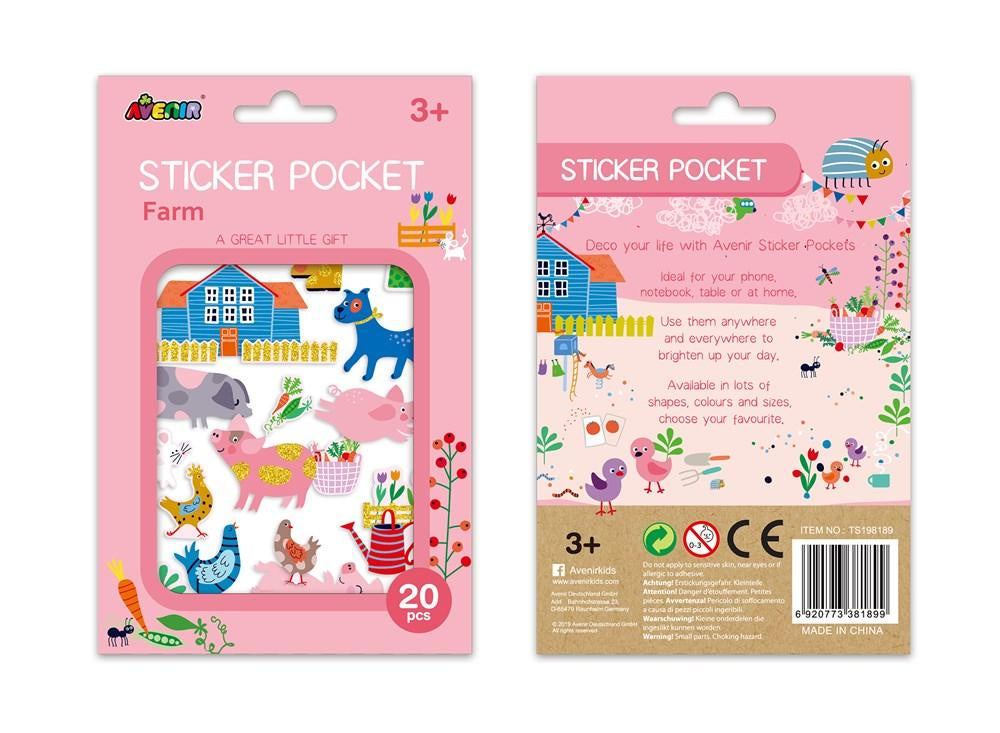 Avenir - Sticker Pocket Farm
