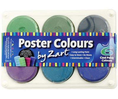 Zart - Poster Colours Palette Cool