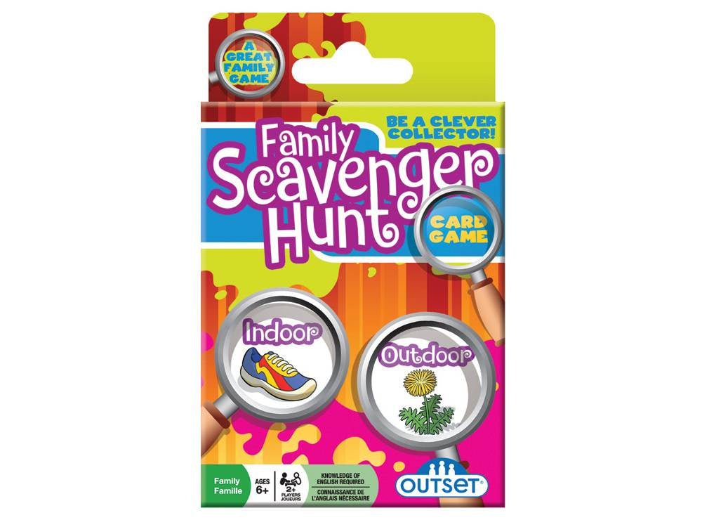 Outset - Family Scavenger Hunt Card Game