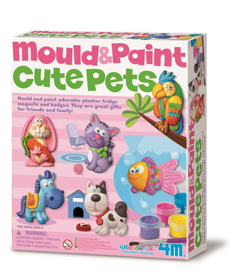 4M - Mould & Paint Cute Pets