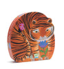 Djeco - Silhouette Puzzle 24 Piece Tigers Walk