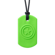Ark Therapeutic - Chewable Necklace Super Star XT-Medium Lime Green