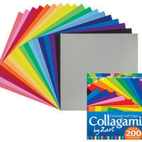 Zart - Collagami Craft Paper 200 Piece