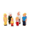 Sri Toys - Wooden Family European 6 Piece