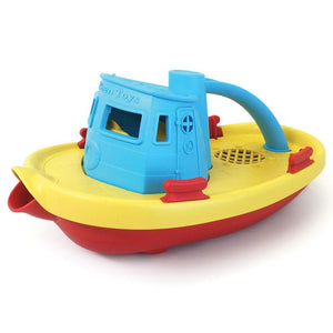 Green Toys - Tug Boat Red/Yellow/ Blue