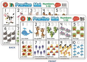 LCBF - Practise Mat Numbers 1-10