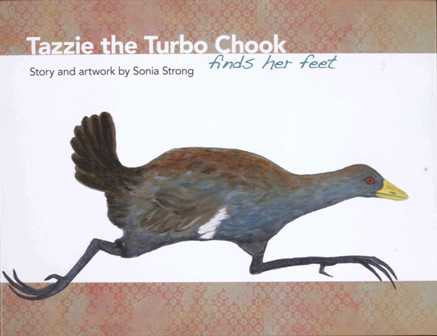 Tazzie the Turbo Chook finds her Feet