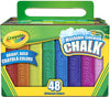 Crayola - Sidewalk Chalk 48 piece