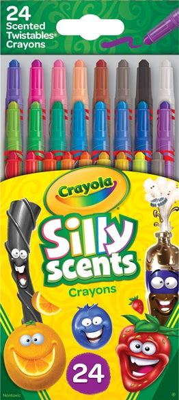 Crayola - Silly Scents Sweet Mini Twistables Crayons 24 piece