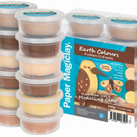 Paper Magiclay - Earth Colours 240g