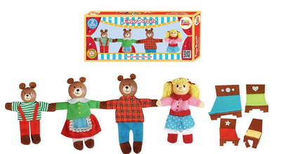 Fun Factory - Finger Puppets Goldilocks