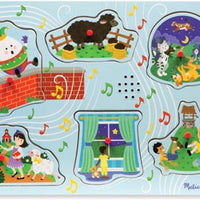 Melissa And Doug - Sound Puzzle Nursery Rhymes B