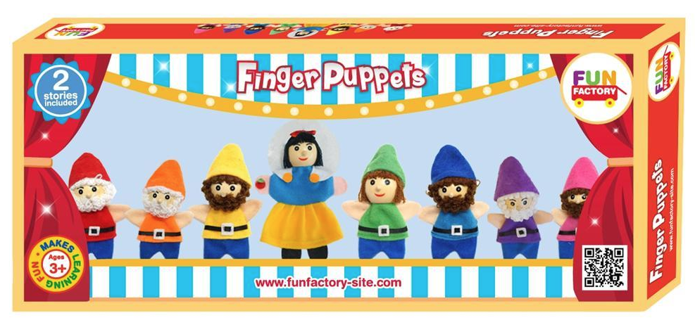 Fun Factory - Finger Puppets Snow White