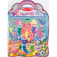 Melissa And Doug - Reusable Puffy Sticker Play Set Mermaid