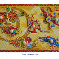 Fun Factory - Peg Puzzle Aboriginal Art