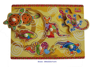 Fun Factory - Peg Puzzle Aboriginal Art