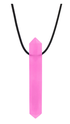 Ark Therapeutic - Chewable Necklace Krypto-Bite Gem Standard Translucent Pink