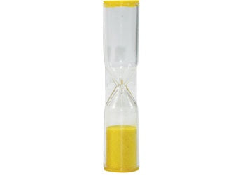 Teachables - Sand Timer 180 Seconds Yellow