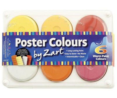 Zart - Poster Colours Palette Warm