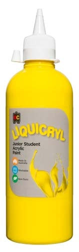 EC - Liquicryl Paint 500ml Yellow