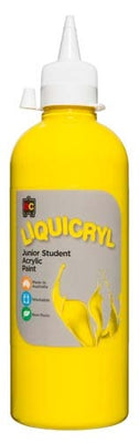 EC - Liquicryl Paint 500ml Yellow