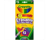 Crayola - Erasable Coloured Pencils 12 piece