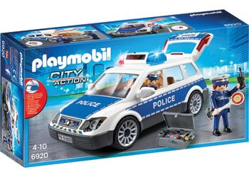 Playmobil - Police Car With Light And Sounds