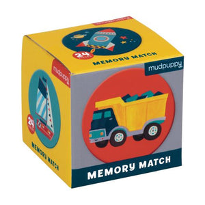 Mudpuppy - Mini Memory Match Transportation