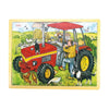 Bigjigs - Tray Puzzle Large 24 piece Tractor