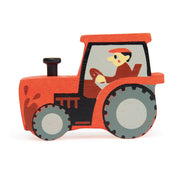 Tender Leaf Toys - Wooden Tractor