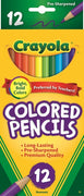 Crayola - Coloured Pencils 12 piece