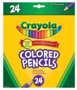 Crayola - Coloured Pencils 24 piece