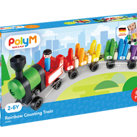 Poly M - Rainbow Counting Train